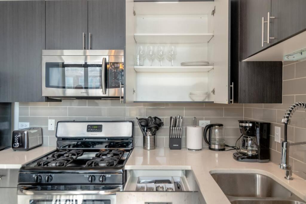 Spacious 2Br Vacation Rental With City View, Optional Parking And Gym Near Mccormick Place & Downtown Chicago Attractions Εξωτερικό φωτογραφία